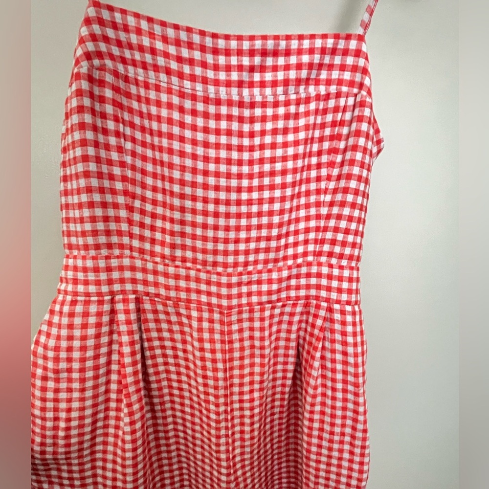 Gingham jumpsuit